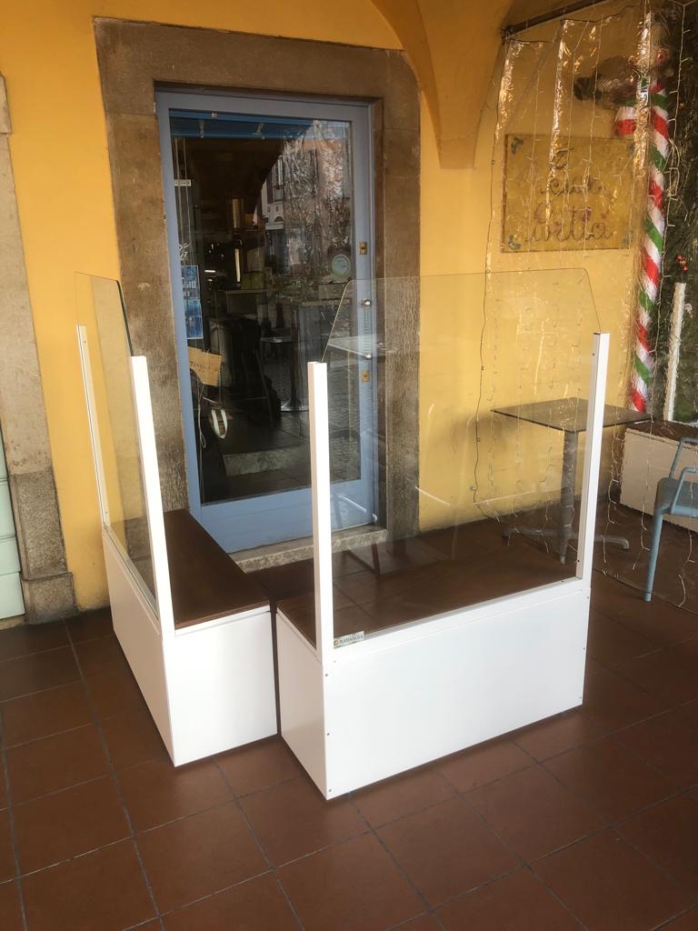 PARAVENTO MODELLO BENCH - ARTICOLI PER PLATEATICI E DEHOR